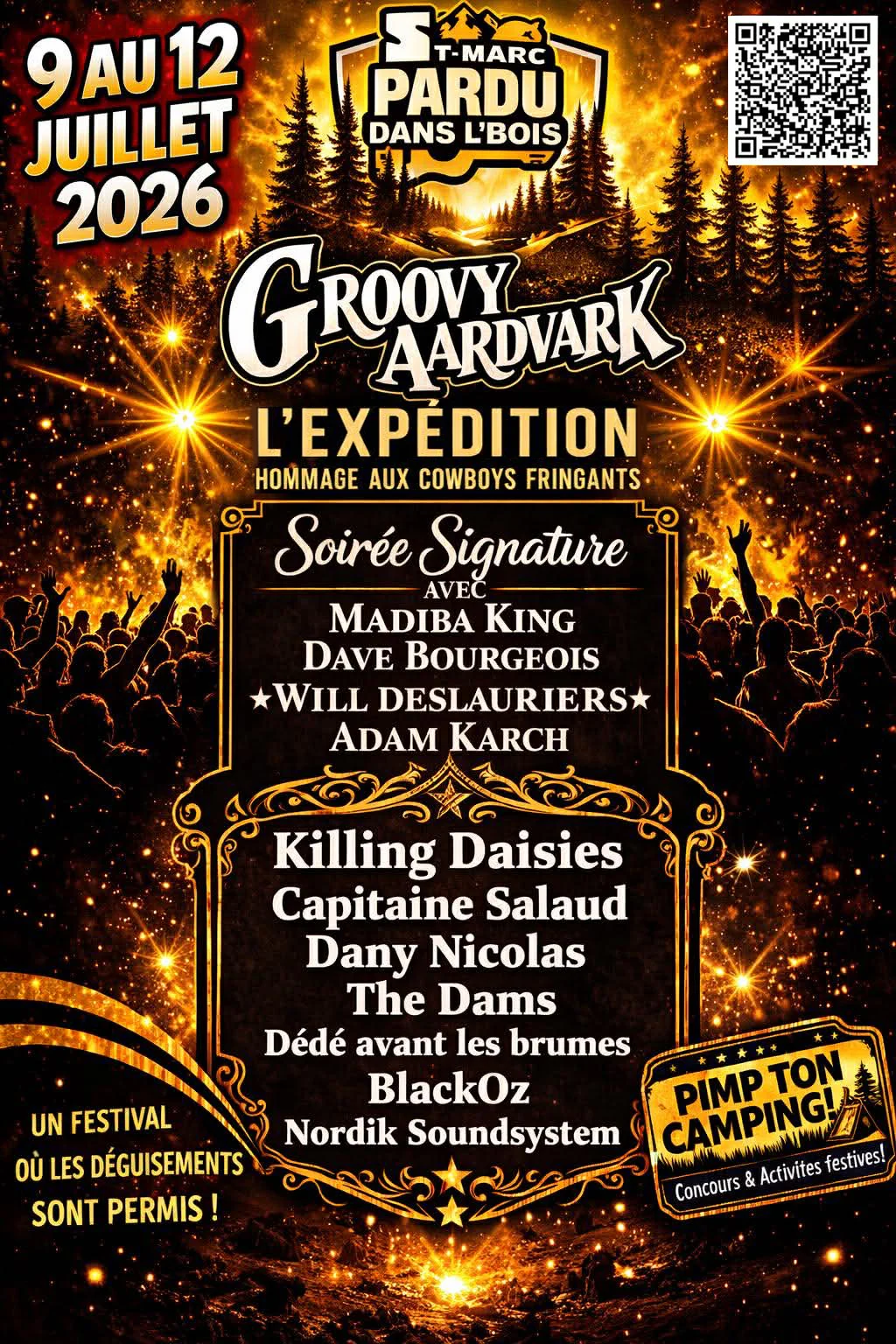 Programmation Festival St-Marc Pardu Dans L'Bois