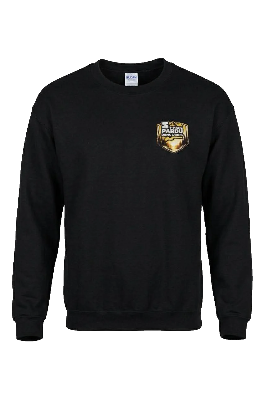 St-Marc Pardu dans L'bois merch crewneck noir