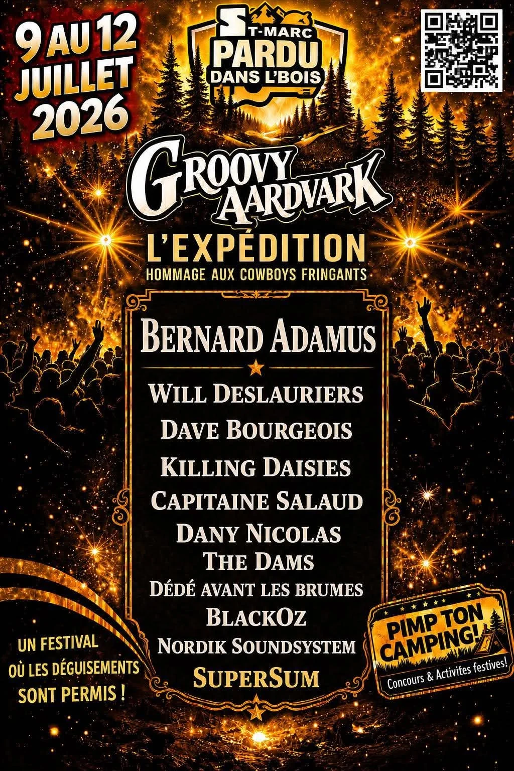 Programmation Festival St-Marc Pardu Dans L'Bois
